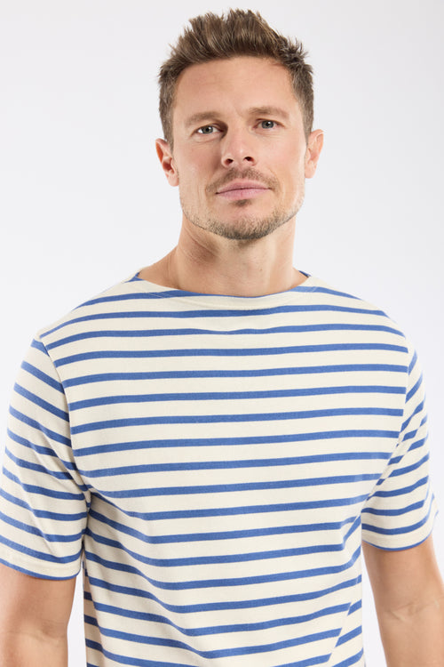 armor-lux-h-ritage-marini-re-manches-courtes-coton-rustique-homme image 3