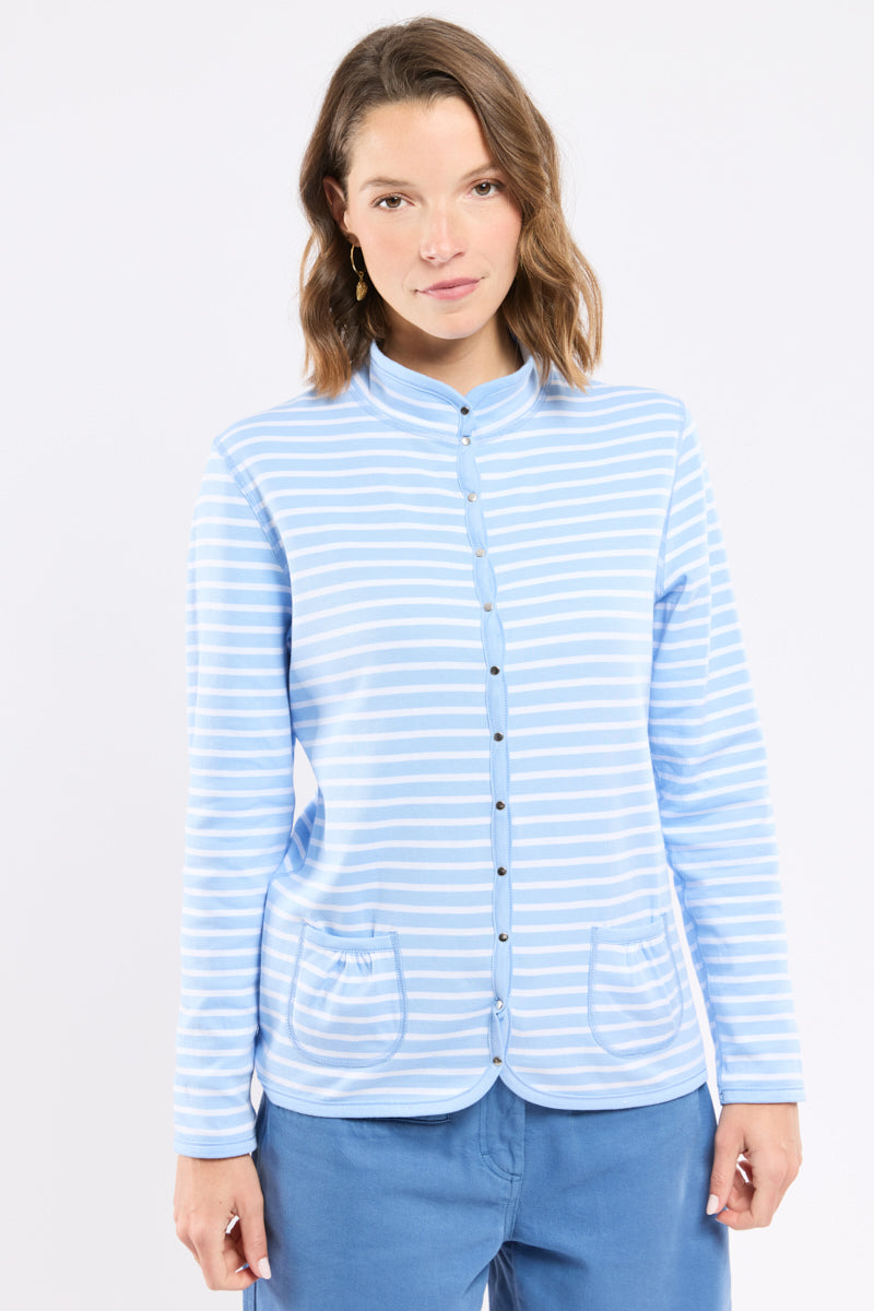 armor-lux-veste-r-versible-ray-e-femme-coton-2-en-1 image 2