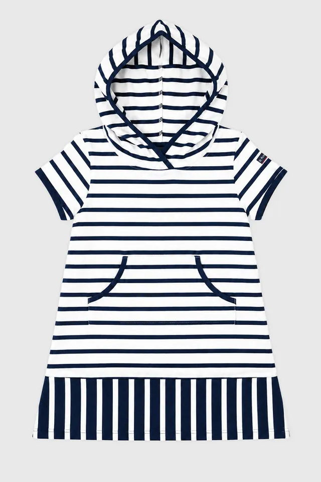 armor-lux-robe-ray-e-kids-capuche-coton-pais-260g image 1