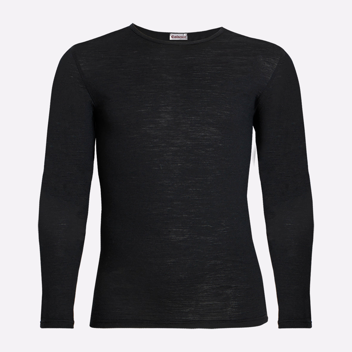 eminence-tee-shirt-manches-longues-homme-ligne-chaude-m-rinos-noir image 3
