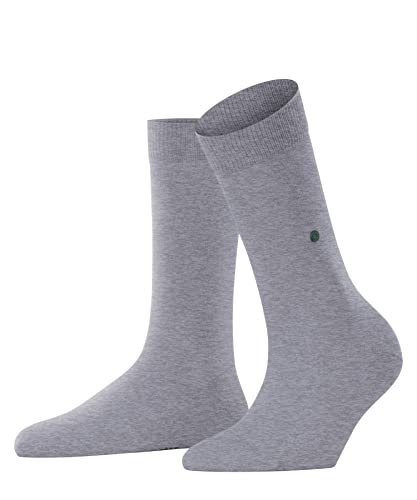 burlington-lady-chaussettes-femme-coton-gris-arctic-m-lange-36-41 image 8
