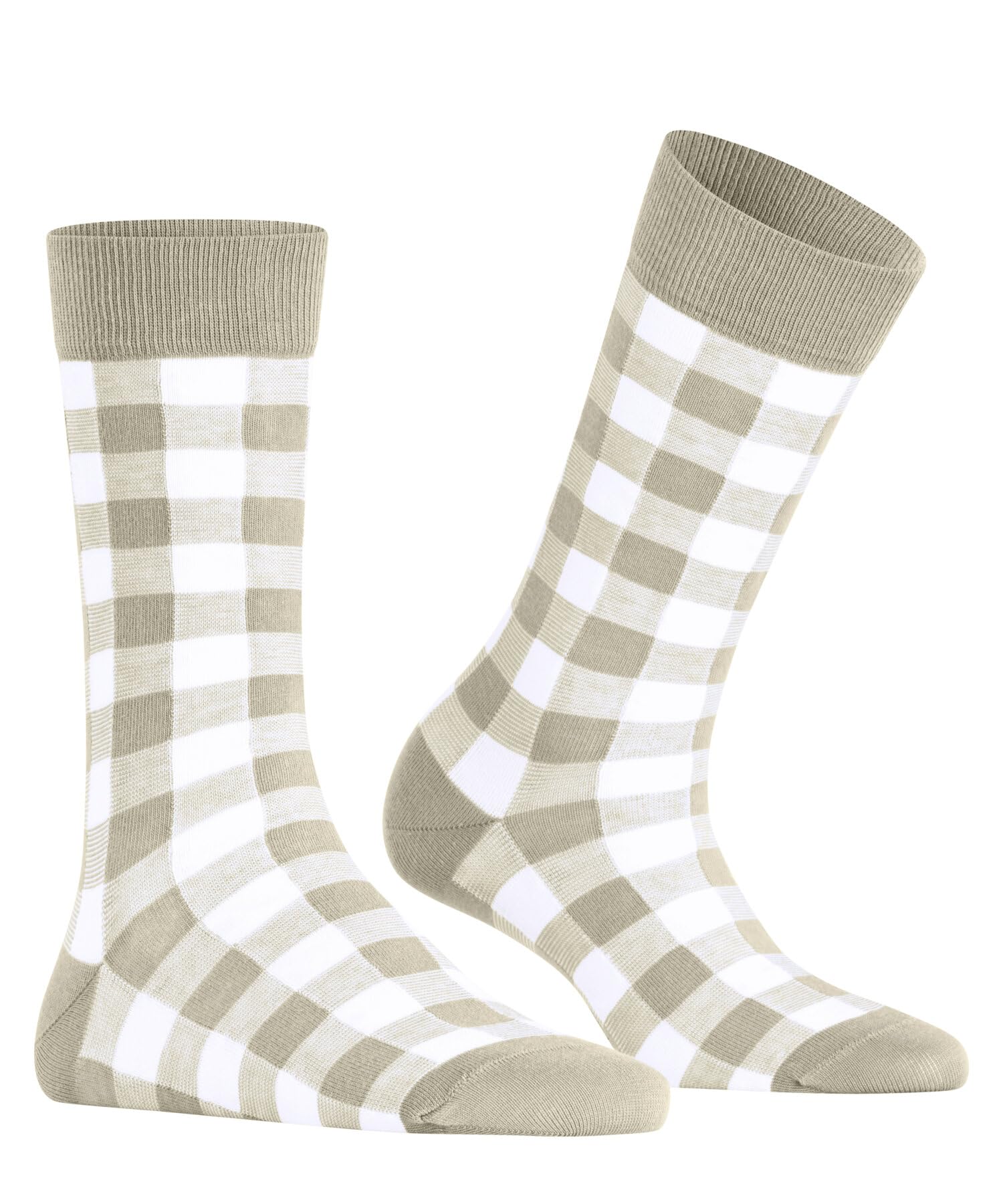 burlington-vichy-chaussettes-opaque-femme-coton-biologique-maille-carreaux-taill image 5