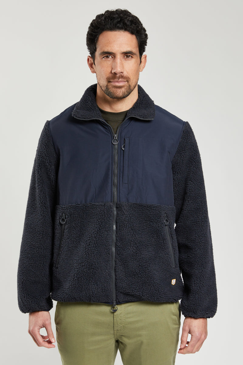 armor-lux-veste-sherpa-h-ritage-homme-zipp-e-col-montant image 1