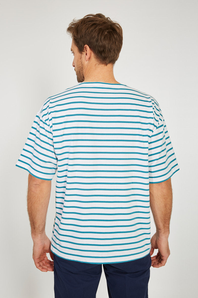 armor-lux-marini-re-homme-manches-courtes-100-coton-classe-de-mer image 2