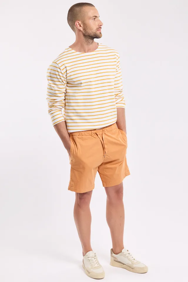 armor-lux-h-ritage-short-homme-gabardine-coton-taille-lastiqu-e image 1