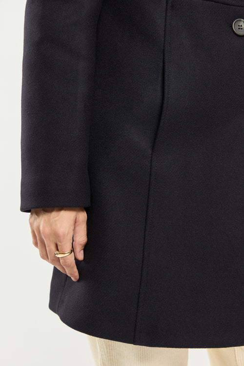 armor-lux-manteau-femme-bicolore-laine-bleu-marine-doublure-rouge image 7