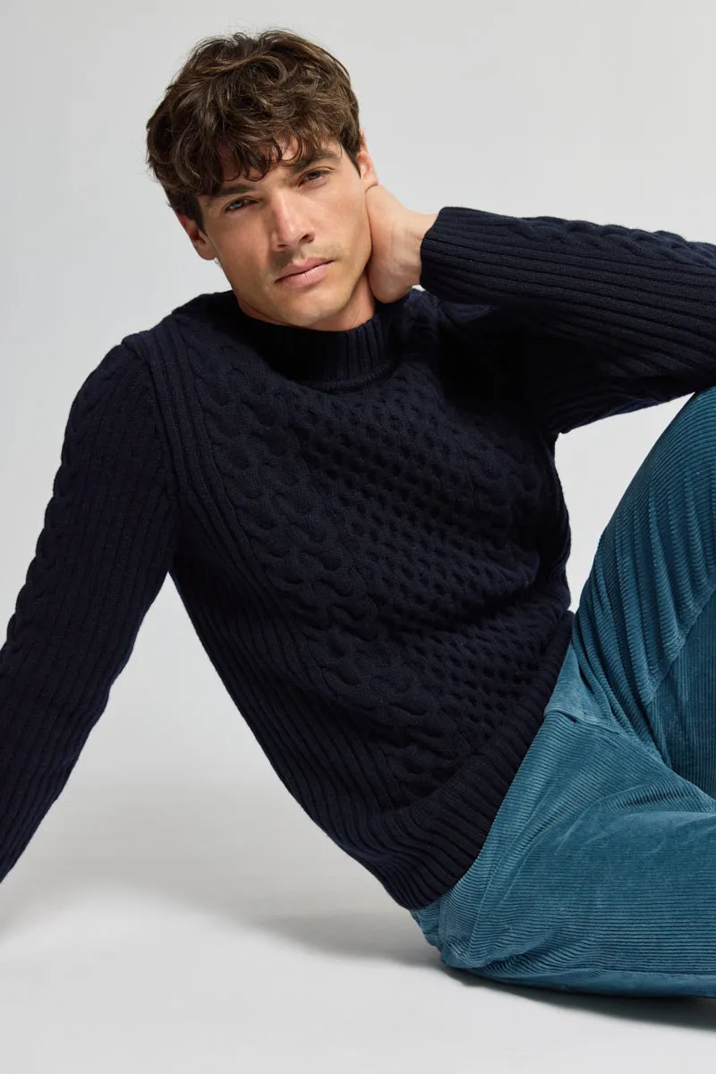 armor-lux-pull-irlandais-homme-80-laine image 1