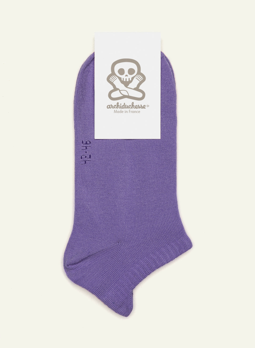 archiduchesse-socquette-violet-violette-socquettes-basses-coton image 5