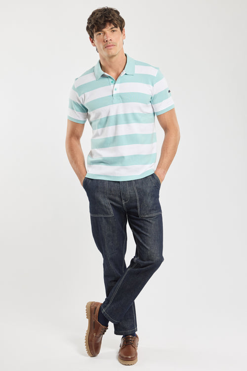 armor-lux-polo-homme-manches-courtes-coton-250g-coupe-droite image 4