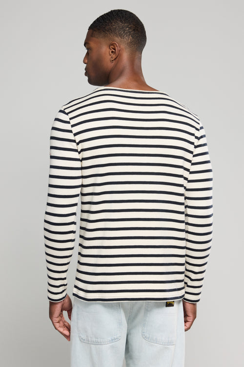 armor-lux-marini-re-aviron-manches-longues-coton-quitable image 5
