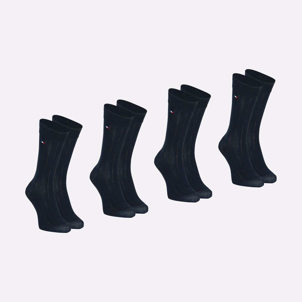 eminence-lot-de-4-mi-chaussettes-homme-fil-d-cosse-fait-en-france image 3