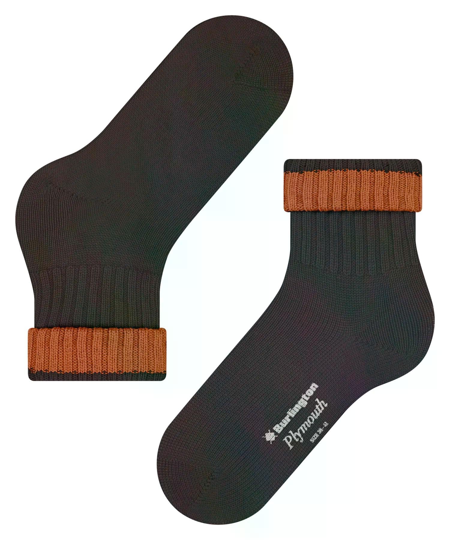 burlington-plymouth-chaussettes-femme-laine-dark-brown-36-41 image 5