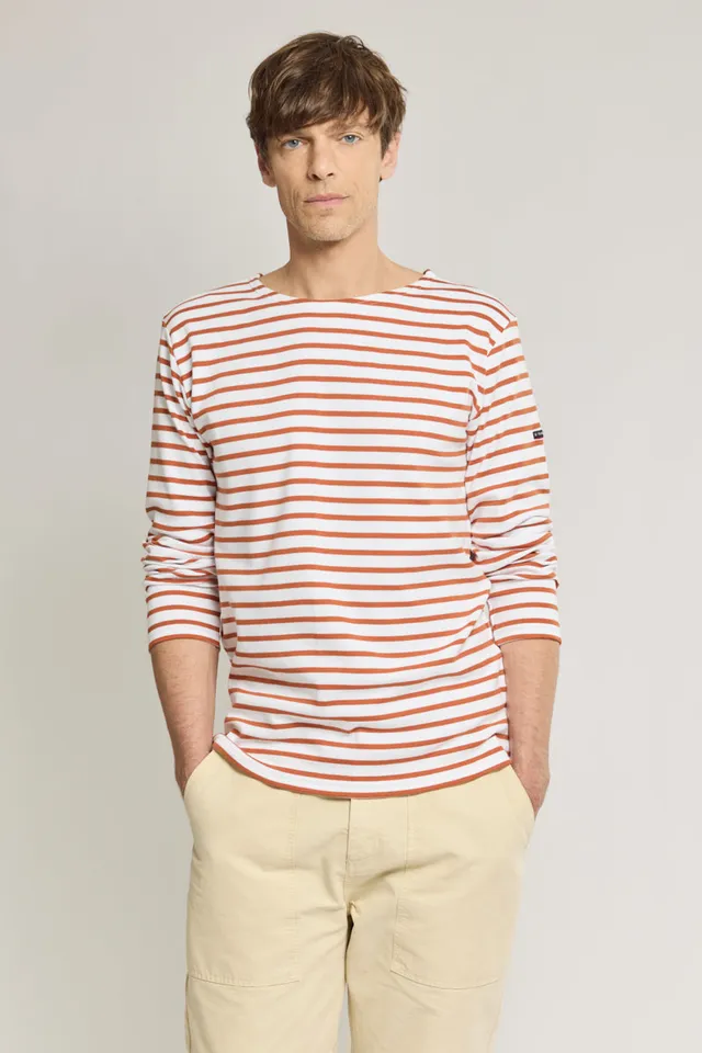 armor-lux-marini-re-homme-ajust-e-coton-peign image 1