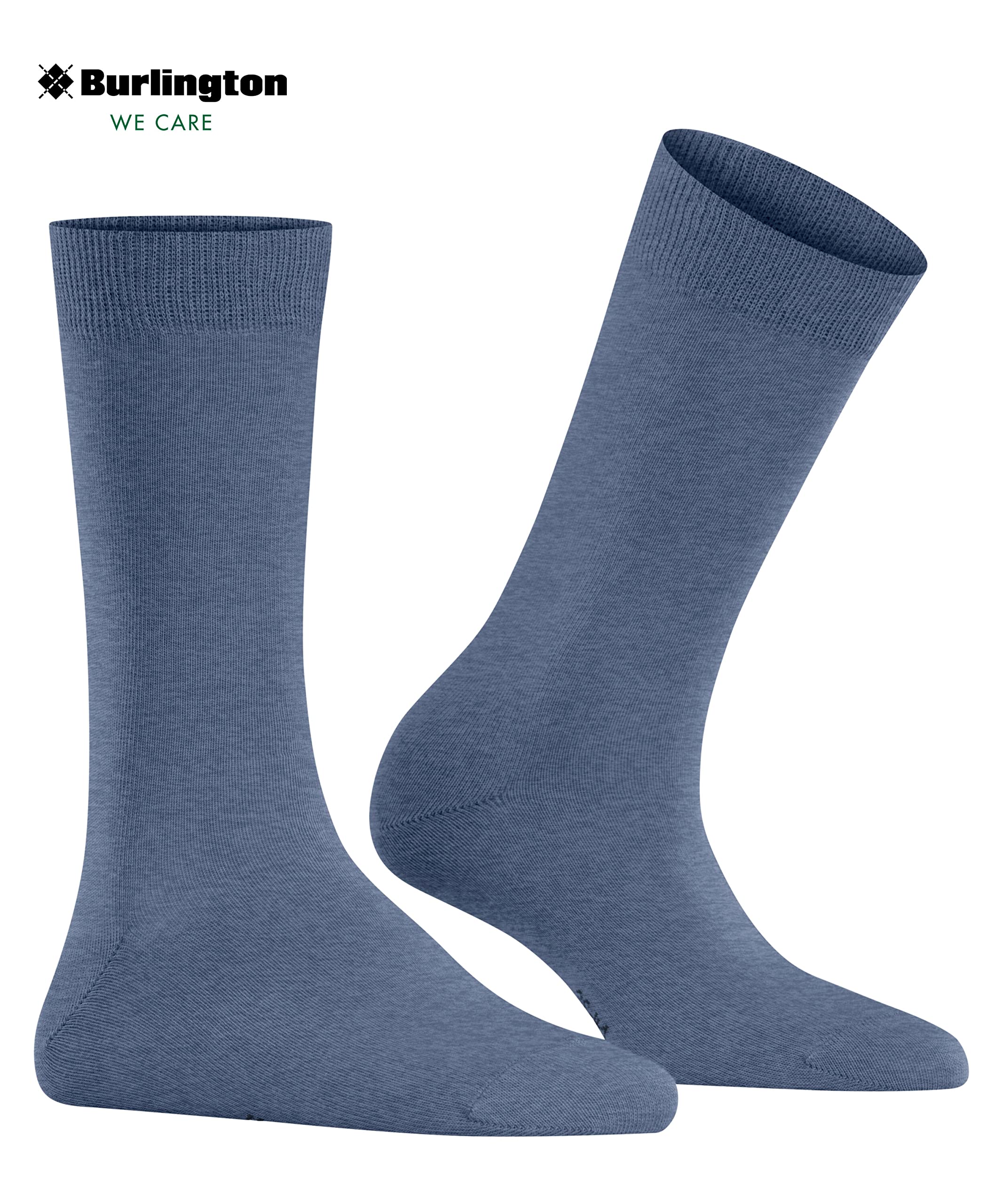 burlington-lady-chaussettes-femme-coton-bleu-light-jeans-36-41 image 4
