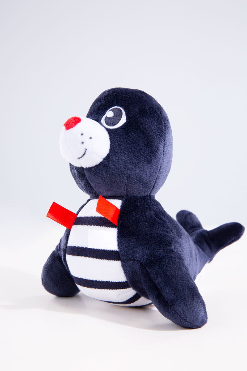 armor-lux-peluche-phoque-20-x-18-cm-velours-et-coton-ray image 1