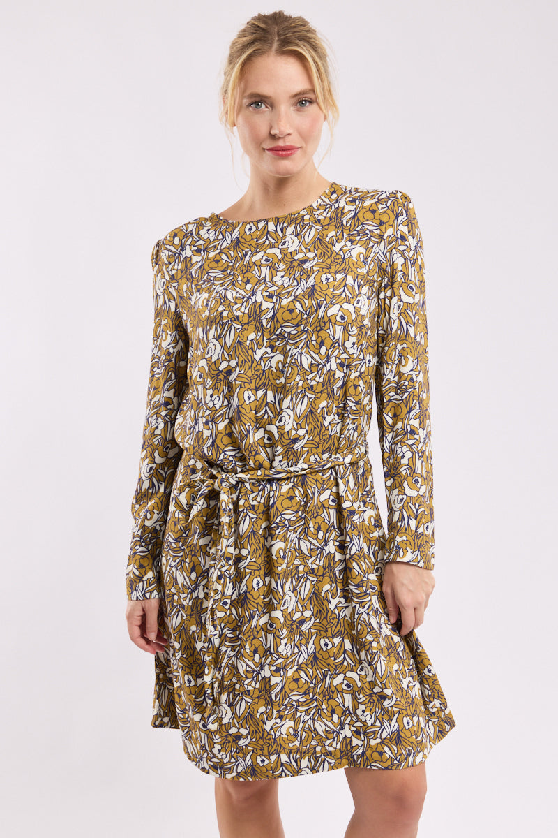armor-lux-robe-imprim-e-femme-florale-cr-pe-viscose image 1