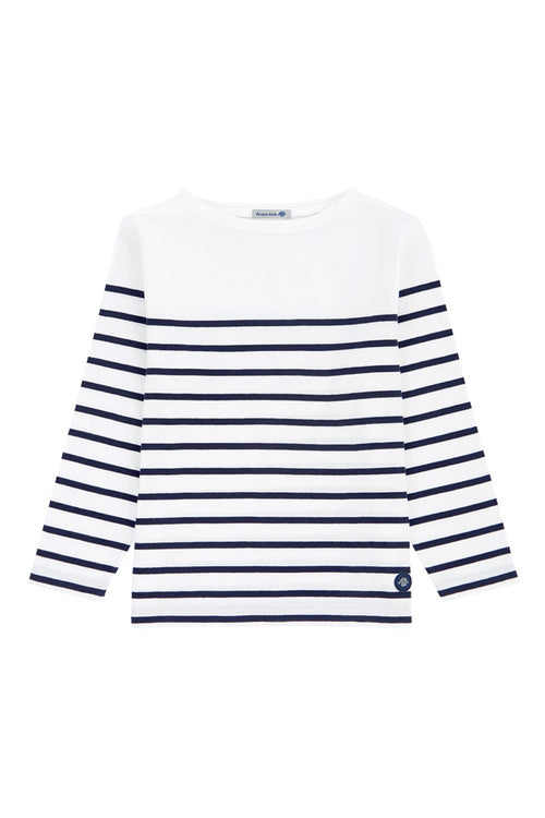 armor-lux-marini-re-enfant-ray-e-coton-l-ger-amiral image 2