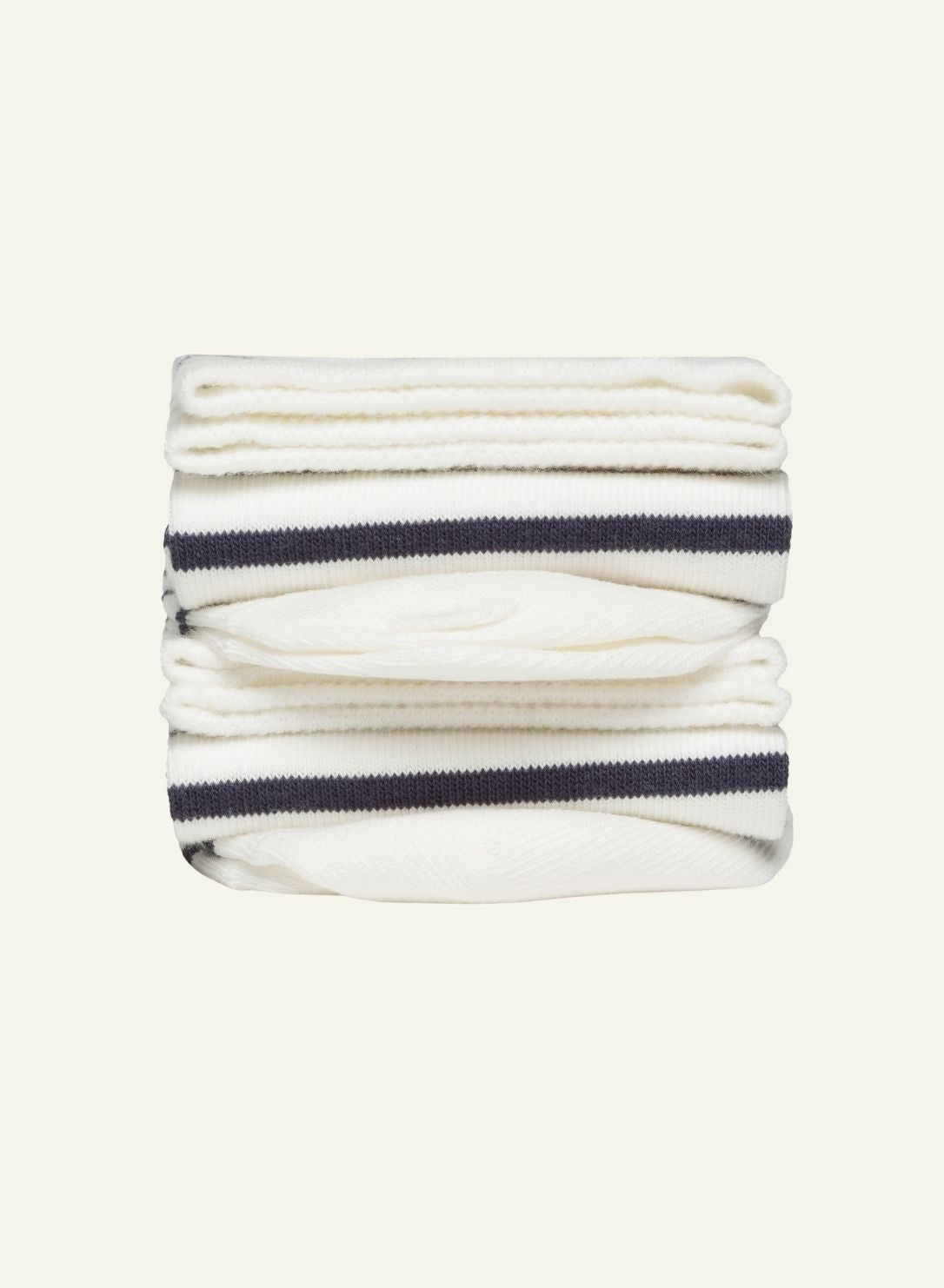 archiduchesse-b-nodet-chaussettes-courtes-ray-es-marine-blanc image 1