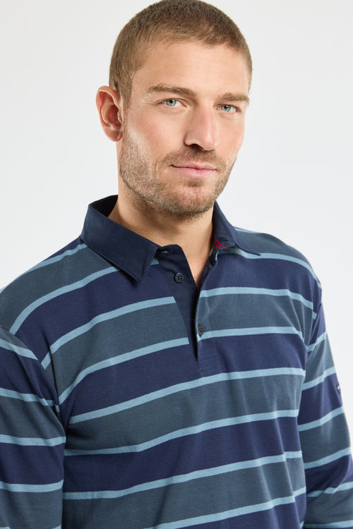 armor-lux-polo-homme-manches-longues-coton-ray-3-couleurs-2 image 3