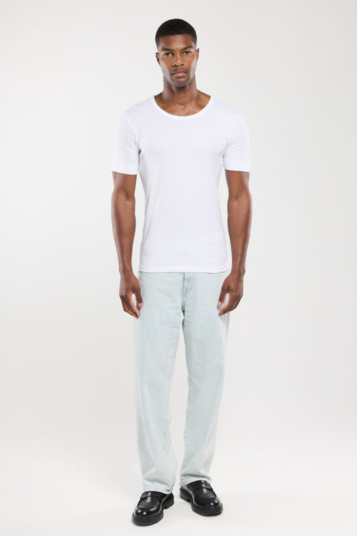 armor-lux-t-shirt-col-rond-homme-coton-bio-pais image 4