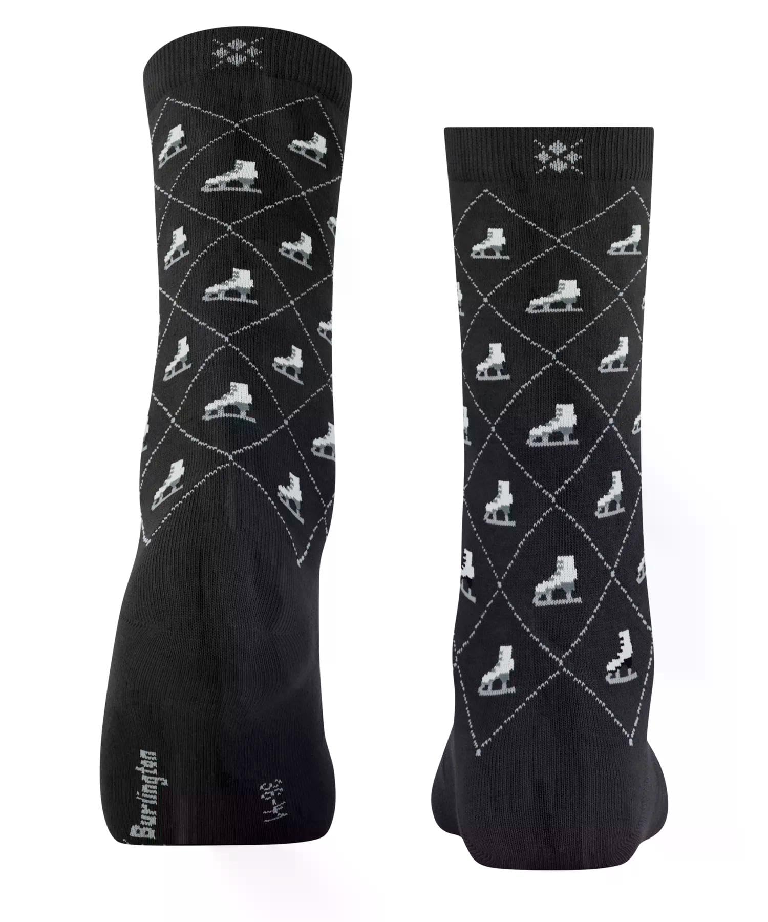 burlington-ice-skate-chaussettes-femme-coton-respirant-no-l image 2