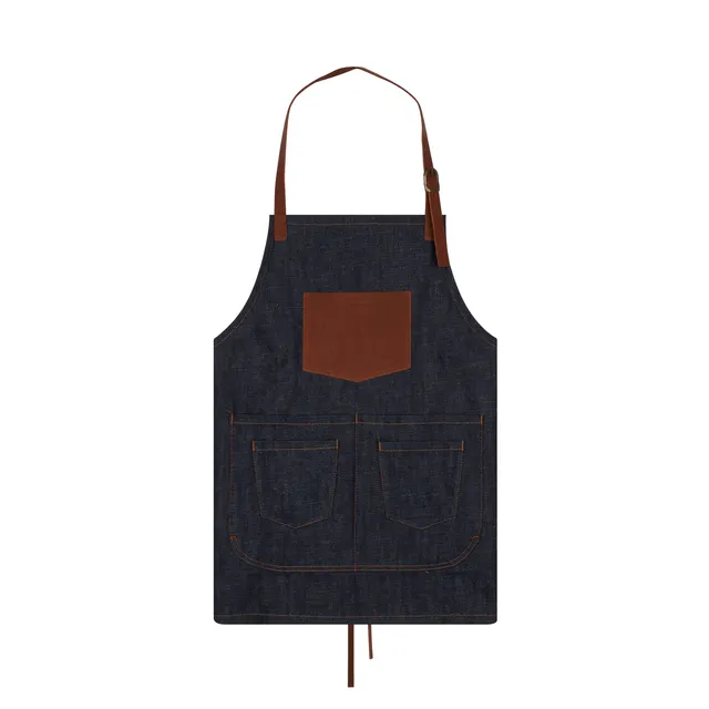atelier-tuffery-tablier-court-jean-brut image 1