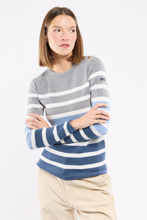 armor-lux-pull-marin-femme-tricolore-100-laine-m-rinos image 5