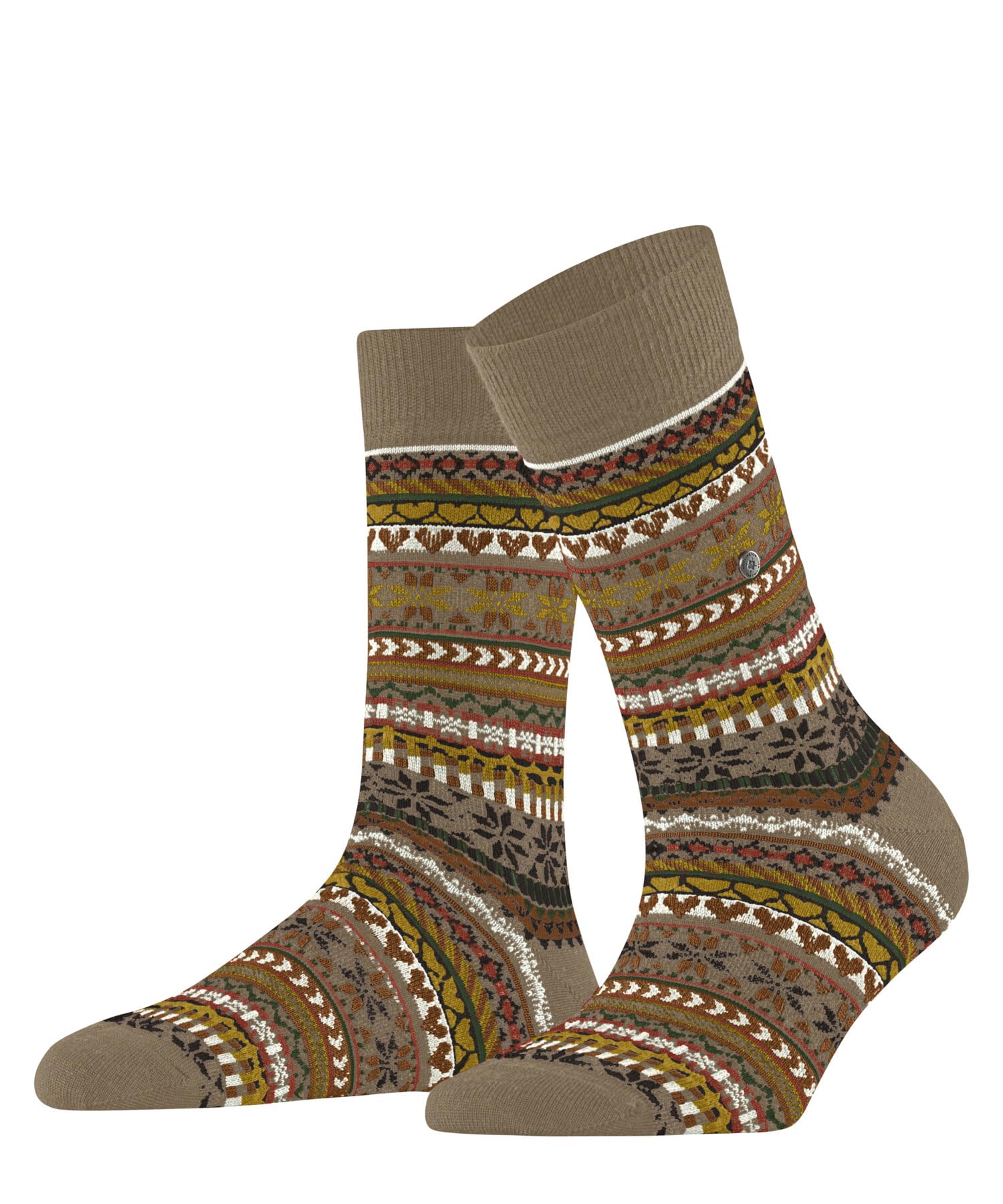 burlington-fair-isle-delight-chaussettes-femme-laine-respirante image 6