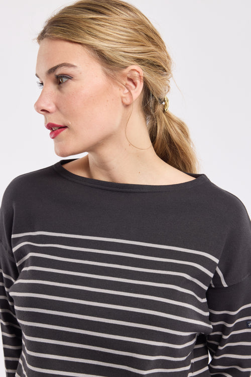 armor-lux-marini-re-femme-coton-interlock-col-bateau image 5
