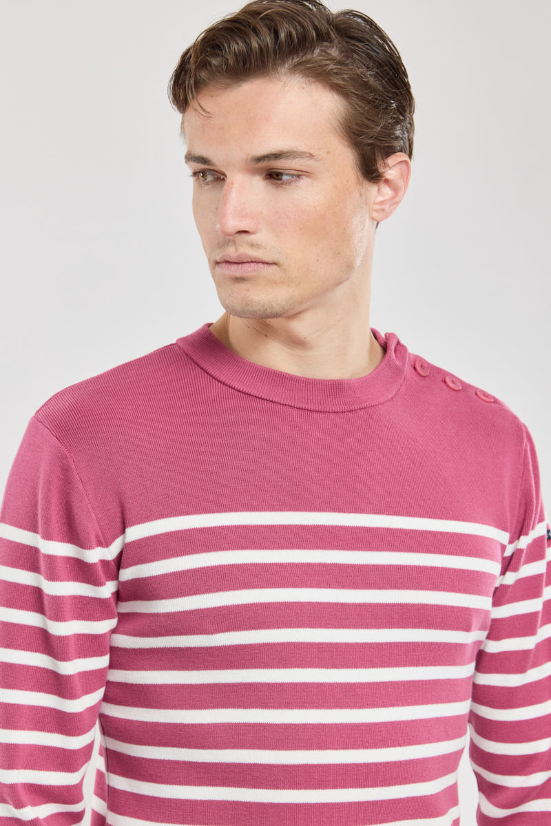 armor-lux-groix-pull-marin-ray-homme-100-coton-2 image 4