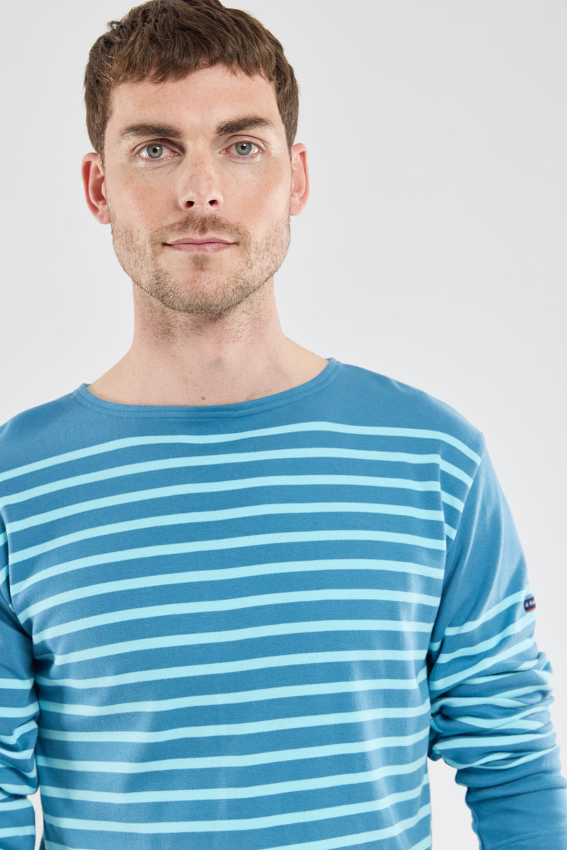 armor-lux-marini-re-homme-manches-longues-coton-pais-interlock-5 image 1