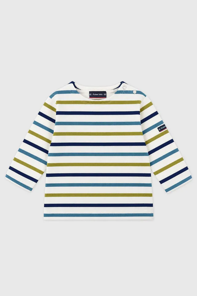 armor-lux-marini-re-tricolore-baby-coton-pais-2 image 1