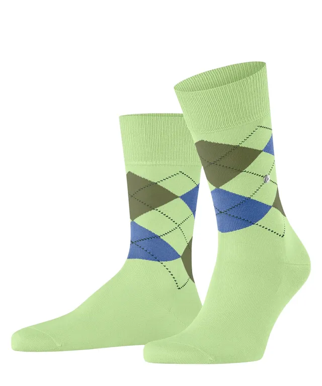 burlington-manchester-chaussettes-homme-vert-jade-7434-40-46 image 1