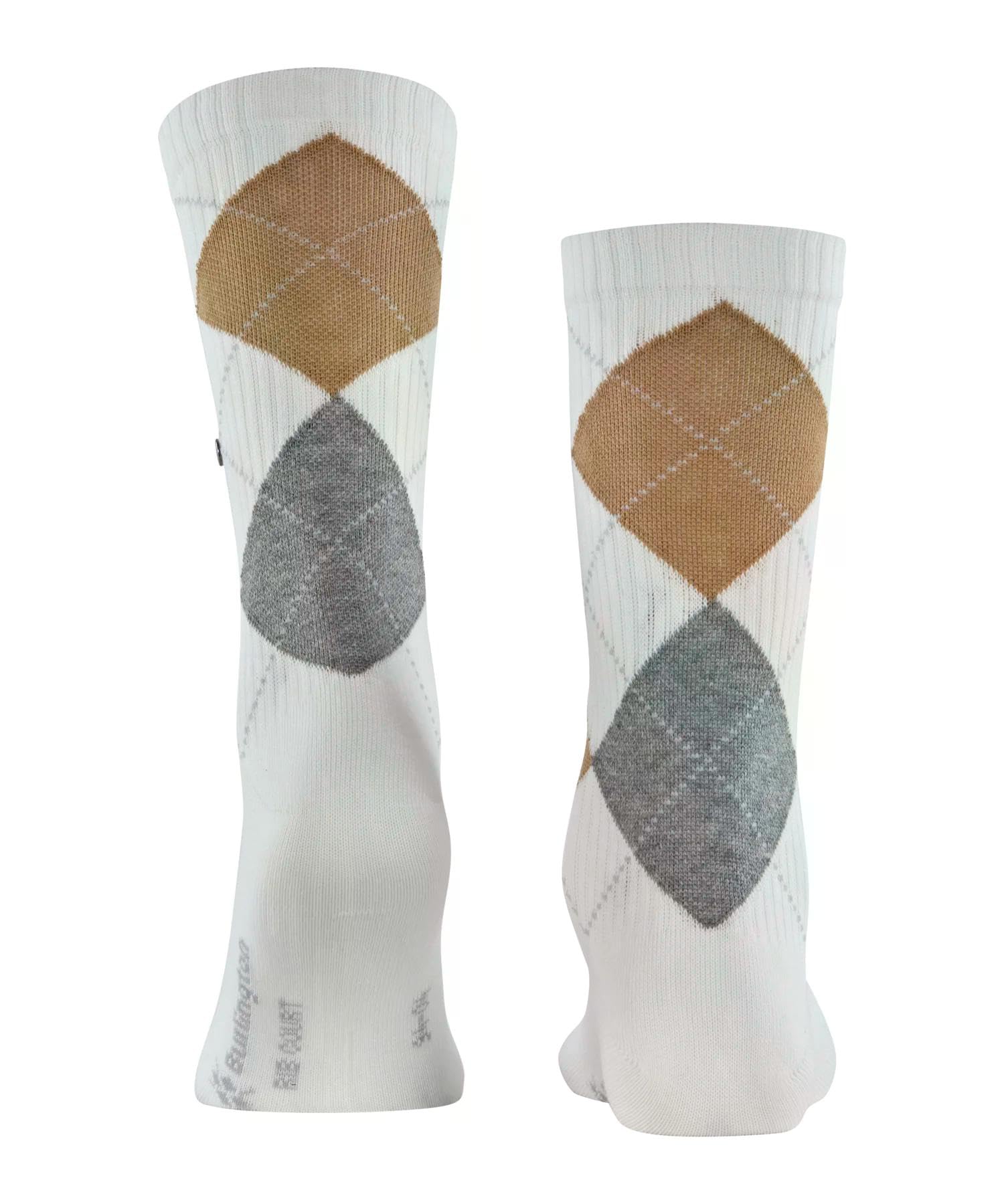 burlington-rib-court-chaussettes-homme-coton-c-tel-blanc-off-white-40-46 image 2