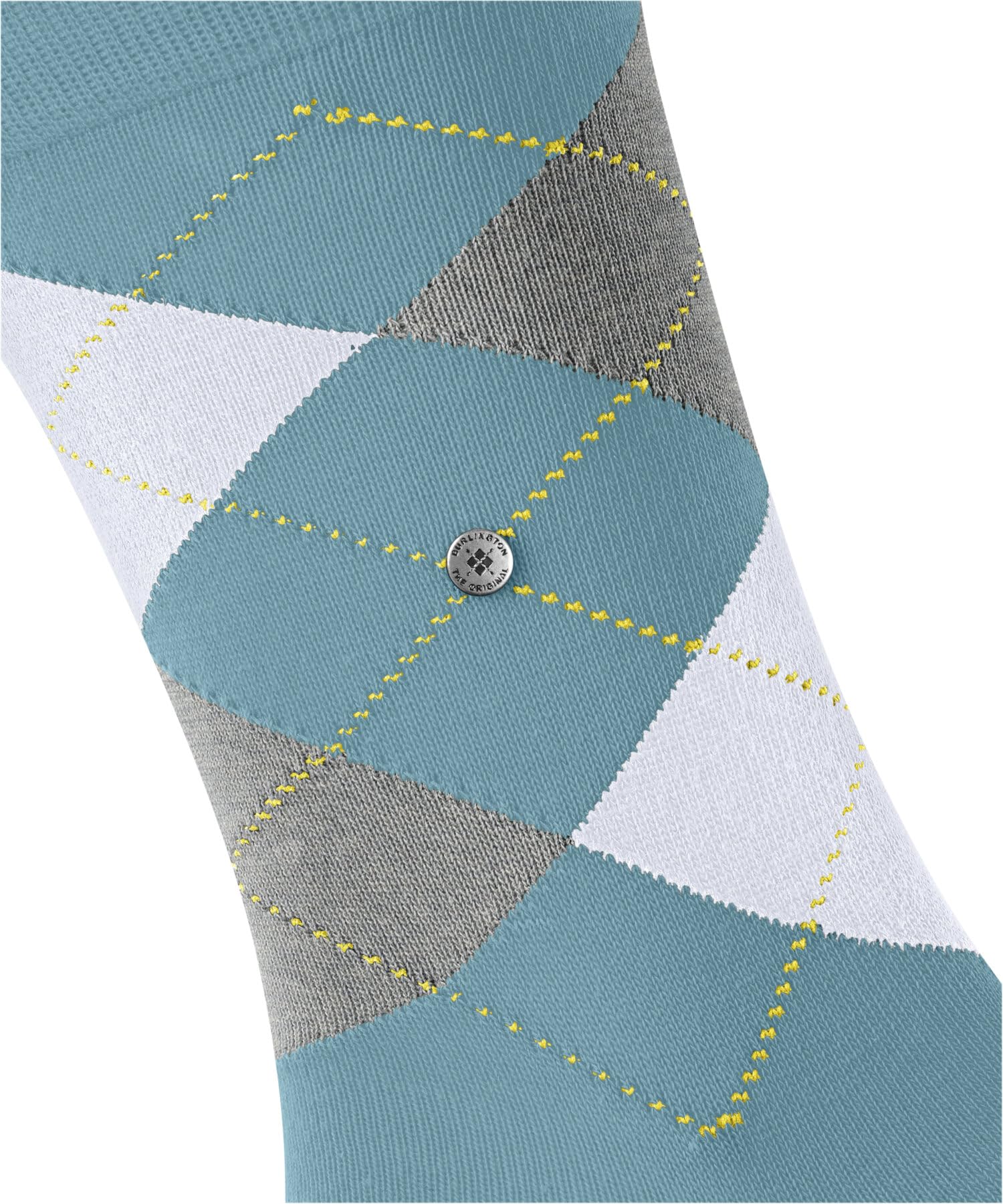 burlington-king-m-chaussettes-homme-coton-fantaisie-1-paire-bleu-key-largo-40-46 image 3