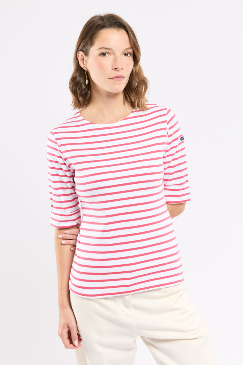 armor-lux-marini-re-manches-3-4-marini-re-femme-coton-pais image 5