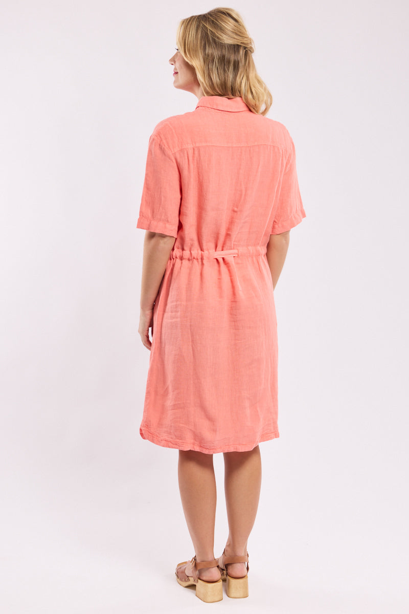armor-lux-robe-courte-ceintur-e-100-lin image 5