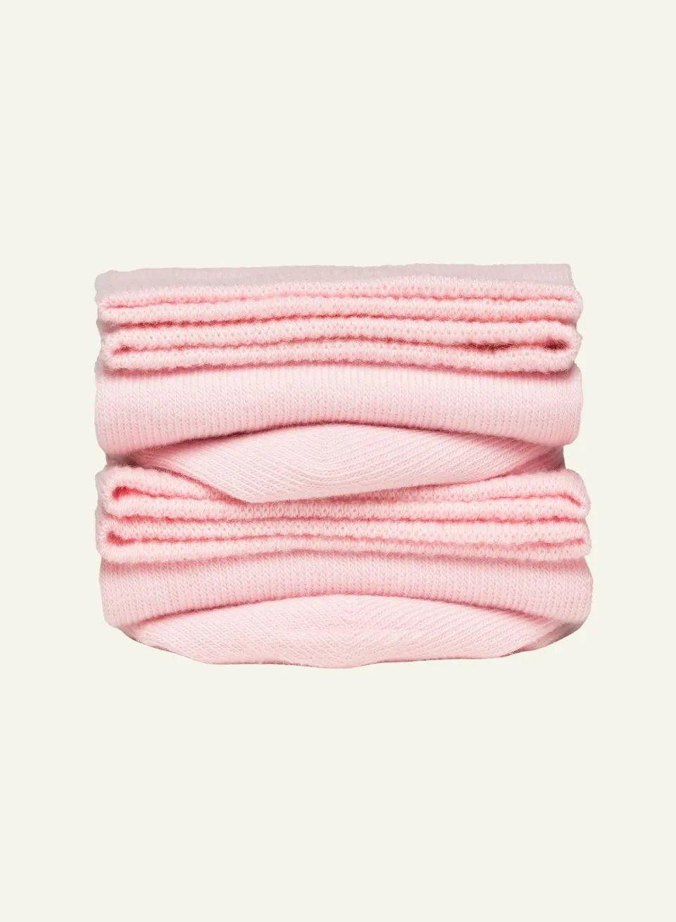 archiduchesse-rose-barbe-papa-chaussettes-de-ville-coton-rose-mi-haute image 1