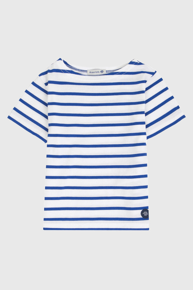 armor-lux-marini-re-kids-manches-courtes-coton-l-ger-enfant image 1