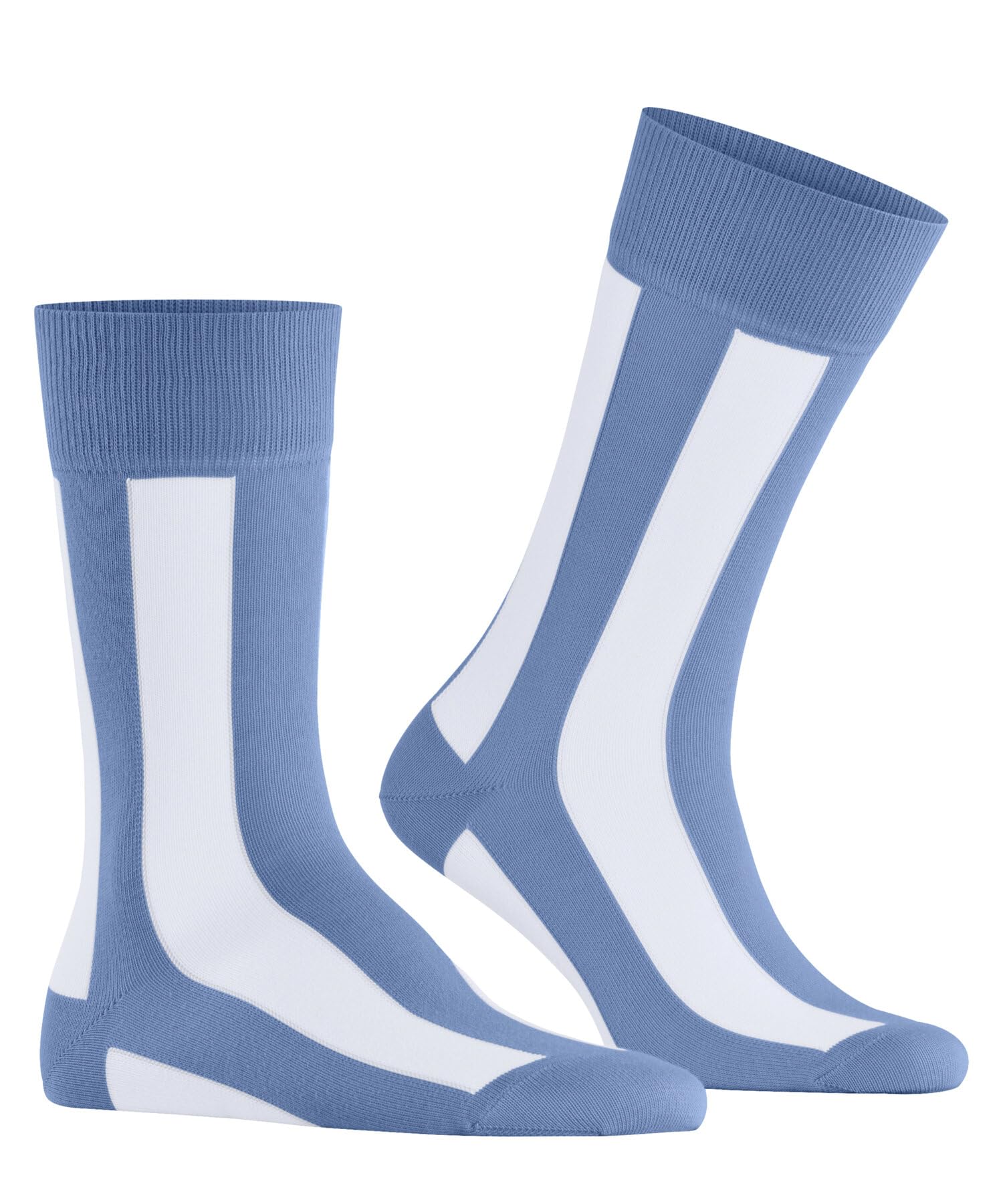 burlington-retro-lines-homme-chaussettes-coton-respirant-rayures image 4