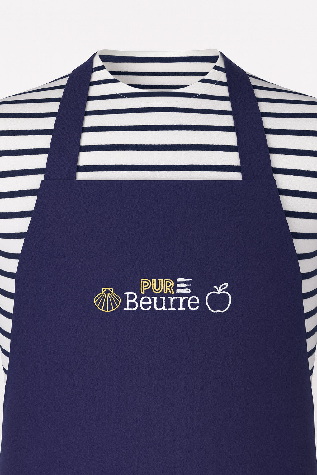 armor-lux-tablier-cuisine-pur-beurre-coton-taille-unique image 2