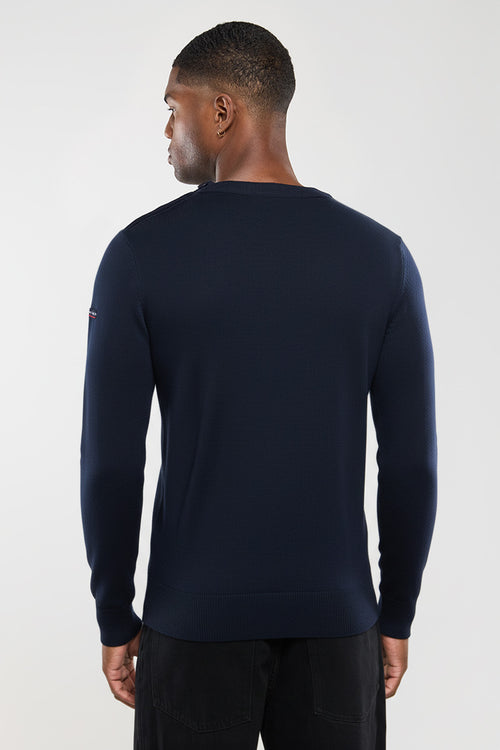 armor-lux-goulenez-pull-marin-homme-uni-laine image 5