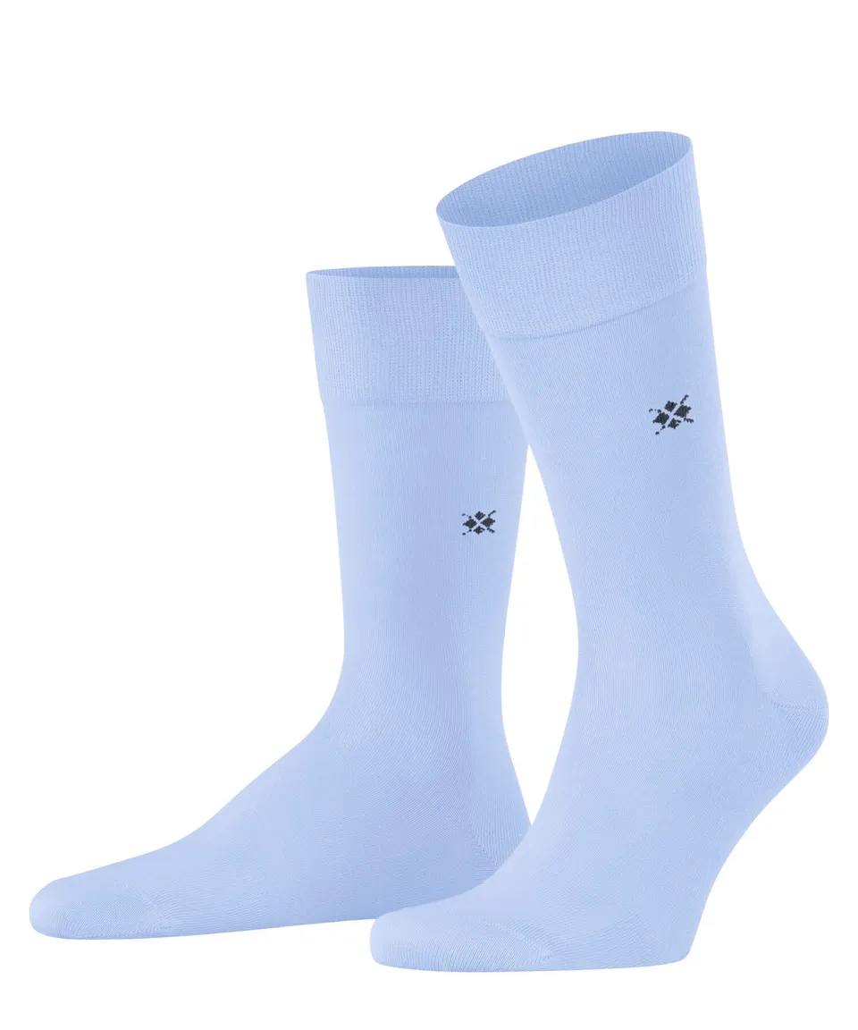 burlington-chaussettes-dublin-homme-coton-uni-bleu-clair-40-46 image 1