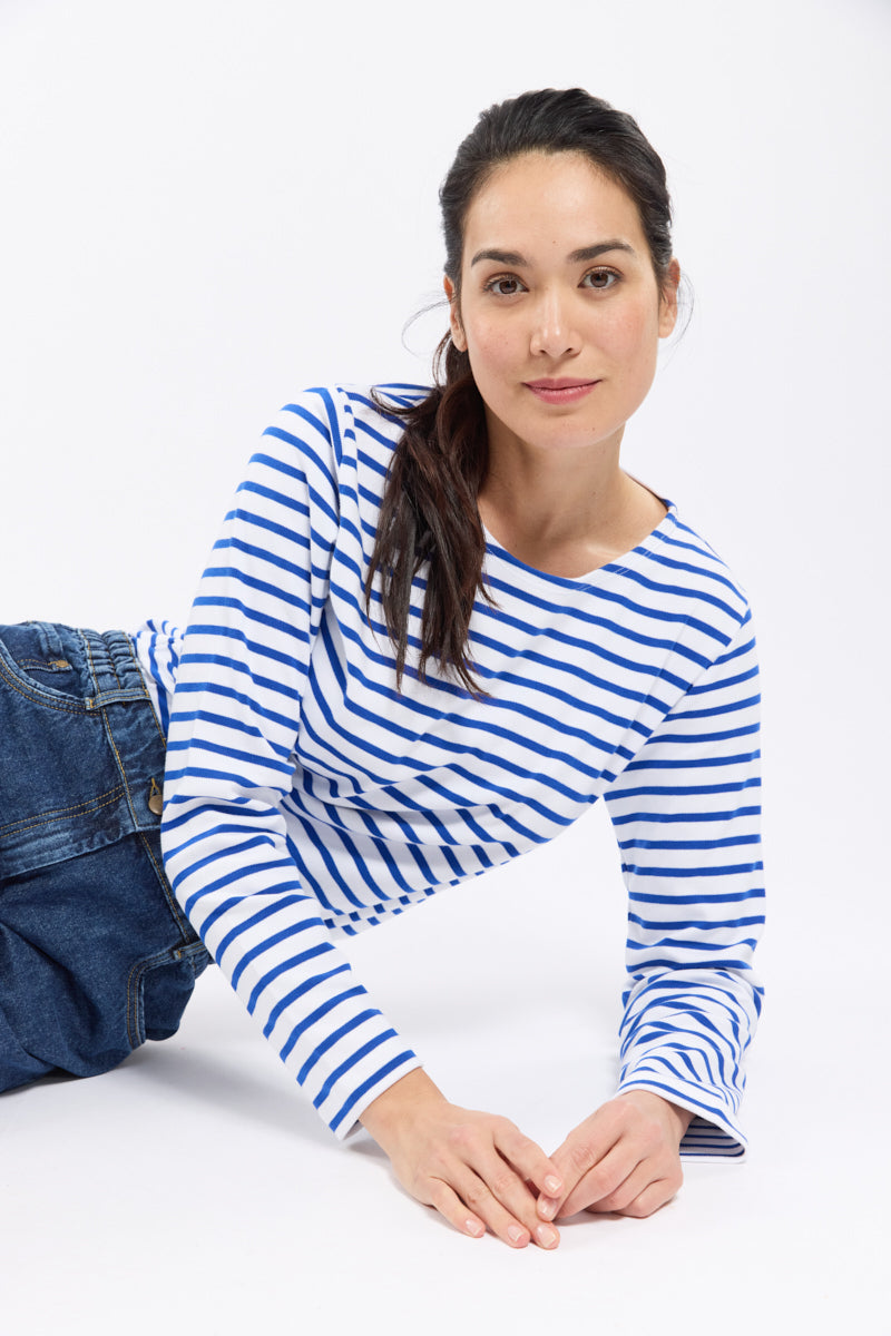 armor-lux-amiral-classe-de-mer-marini-re-femme-coton-pais image 1