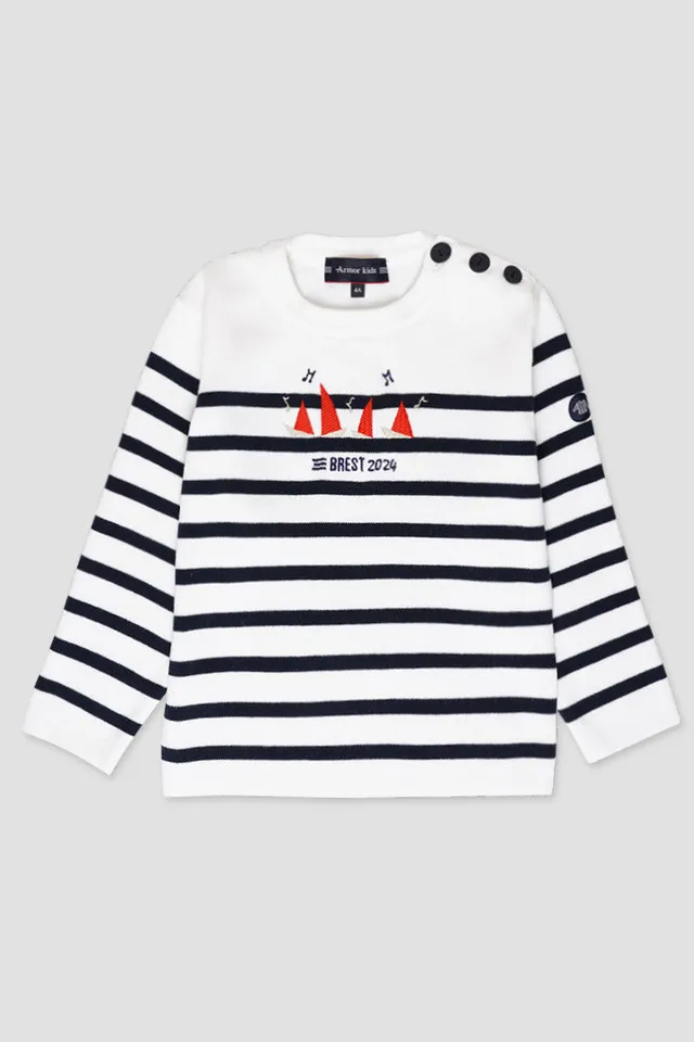 armor-lux-pull-marin-brod-kids-brest-2024-coton-enfant image 1