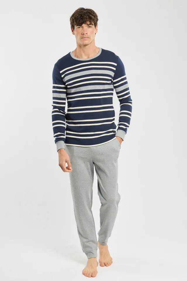 armor-lux-pyjama-jogging-homme-coton image 1