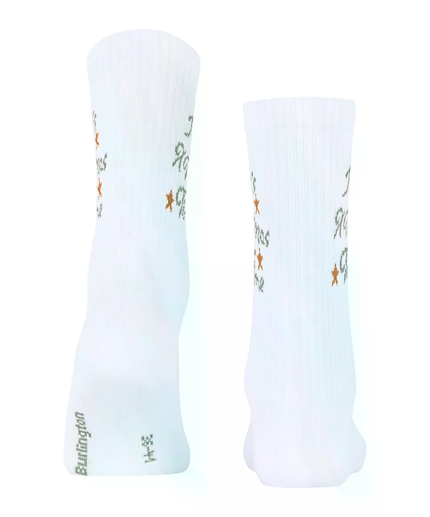 burlington-x-mas-rib-w-chaussettes-femme-coton-blanc-white-2000-36-41 image 2