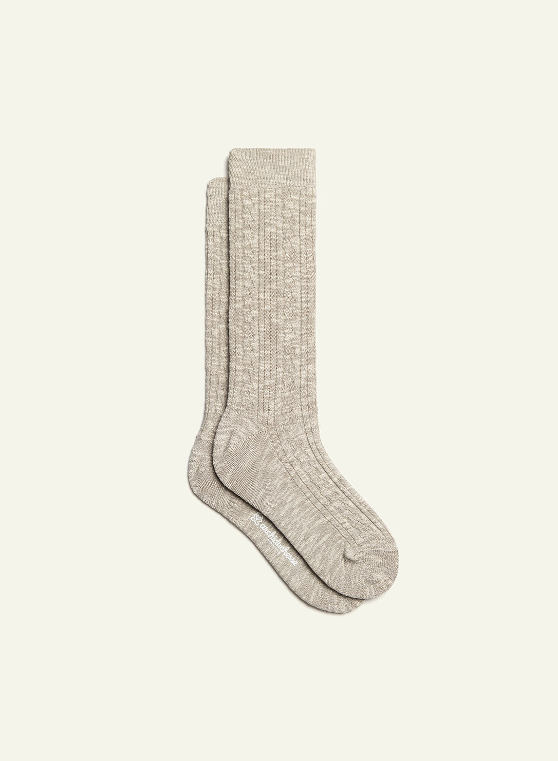 archiduchesse-d-hiver-gris-chaussettes-chaudes-mi-hautes image 2