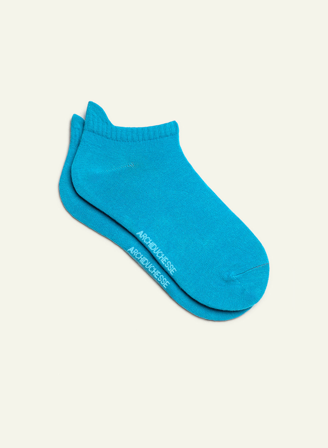 archiduchesse-bleu-gitanes-socquettes-basses-unisexes-coton image 2