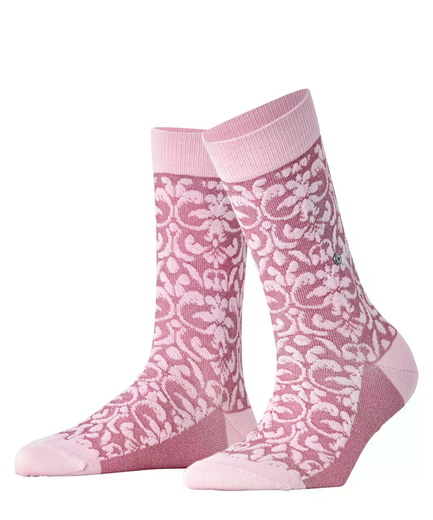 burlington-ornamental-chaussettes-femme-coton-respirant-motif-floral image 1